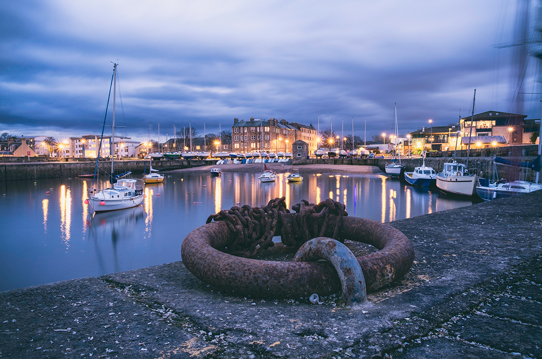 The office reception in North Berwick