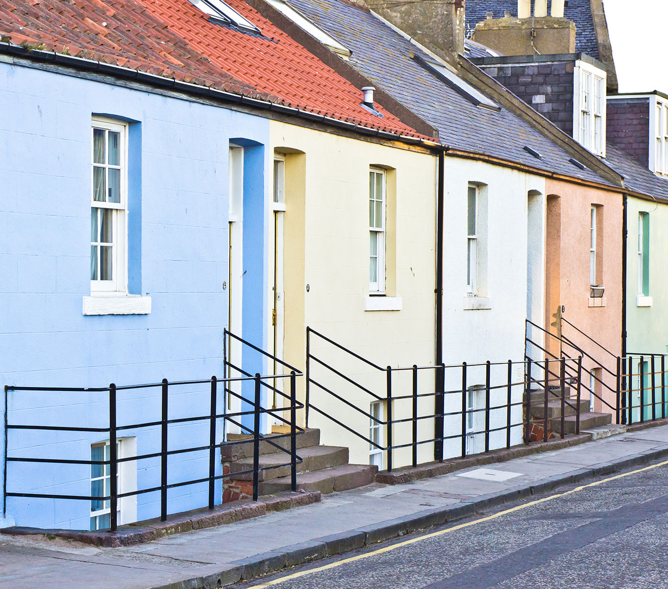The office reception in North Berwick