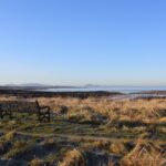 Looking towards Arthur's Seat and Edinburgh from Longniddry Bent